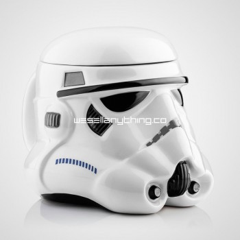 3D Star Wars Storm Trooper White Ceramic Mug